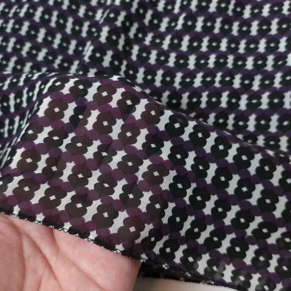 Blouse Sleeveless Top XS Max Studio chiffon shell - Picture 7 of 8